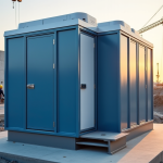 Sanitaire de chantier avec WC et douche : comment bien dimensionner son installation ?
