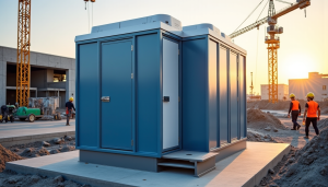 Sanitaire de chantier avec WC et douche : comment bien dimensionner son installation ?